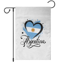 Argentina Heart Argentinian Flag Sun of May Patriotic Garden Flag