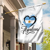 Argentina Heart Argentinian Flag Sun of May Patriotic Garden Flag