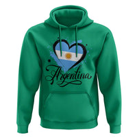Argentina Heart Argentinian Flag Sun of May Patriotic Hoodie