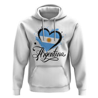 Argentina Heart Argentinian Flag Sun of May Patriotic Hoodie