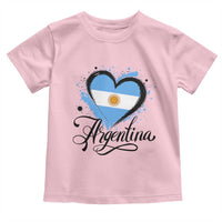 Argentina Heart Argentinian Flag Sun of May Patriotic Toddler T Shirt