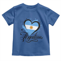 Argentina Heart Argentinian Flag Sun of May Patriotic Toddler T Shirt