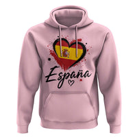 Espana Heart Spanish Flag Patriotic Spain Pride Hoodie