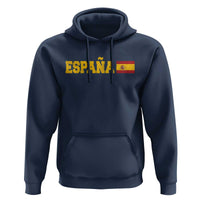 Espana Spain Vintage Sports Design Spanish Flag Hoodie