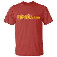 Espana Spain Vintage Sports Design Spanish Flag T Shirt