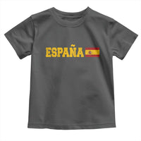 Espana Spain Vintage Sports Design Spanish Flag Toddler T Shirt