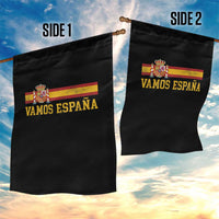Vamos Espana Spainish Flag Vintage Spain Coat of Arms Garden Flag