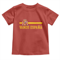 Vamos Espana Spainish Flag Vintage Spain Coat of Arms Toddler T Shirt
