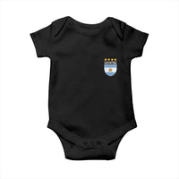 Argentina 4th Star Vintage Argentine Football Crest Baby Onesie