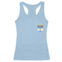 Argentina 4th Star Vintage Argentine Football Crest Racerback Tank Top