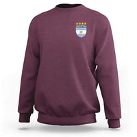 Argentina 4th Star Vintage Argentine Football Crest Sweatshirt
