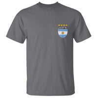 Argentina 4th Star Vintage Argentine Football Crest T Shirt