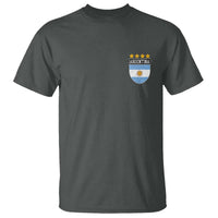 Argentina 4th Star Vintage Argentine Football Crest T Shirt