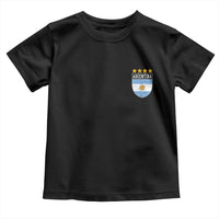 Argentina 4th Star Vintage Argentine Football Crest Toddler T Shirt