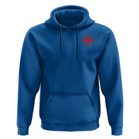 Vintage Catholic Knight Templar Crusader Cross Hoodie