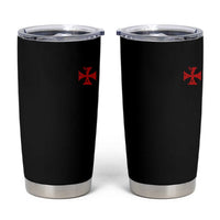 Vintage Catholic Knight Templar Crusader Cross Tumbler Cup