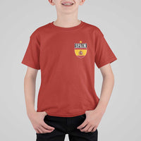 Spain 1st Star Espana Football Crest T Shirt For Kid
