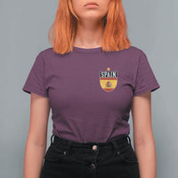 Spain 1st Star Espana Football Crest T Shirt For Women
