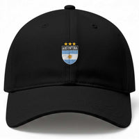 Argentina 3rd Star Vintage Argentine Football Crest Baseball Cap