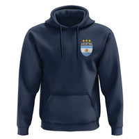 Argentina 3rd Star Vintage Argentine Football Crest Hoodie