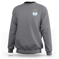 Argentina 3rd Star Vintage Argentine Football Crest Sweatshirt