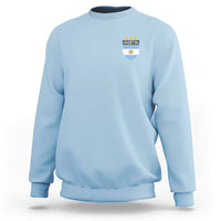 Argentina 3rd Star Vintage Argentine Football Crest Sweatshirt