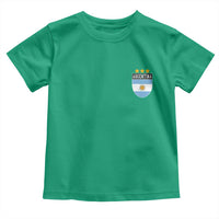 Argentina 3rd Star Vintage Argentine Football Crest Toddler T Shirt