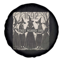 1692 They Missed One Spare Tire Cover Halloween Feminist Witch Trials - Wonder Print Shop
