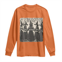 1692 They Missed One Long Sleeve Shirt Halloween Feminist Witch Trials - Wonder Print Shop