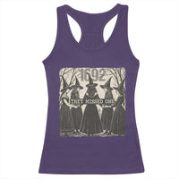 1692 They Missed One Racerback Tank Top Halloween Feminist Witch Trials - Wonder Print Shop