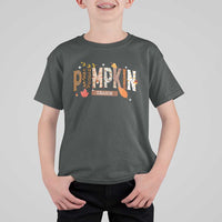 Pumpkin Season T Shirt For Kid Fall Autumn Harvest Season Thanksgiving - Wonder Print Shop