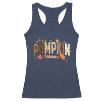 Pumpkin Season Racerback Tank Top Fall Autumn Harvest Season Thanksgiving - Wonder Print Shop