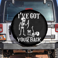 Funny I Got Your Back Spare Tire Cover Halloween Skeleton Skull - Wonder Print Shop