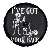 Funny I Got Your Back Spare Tire Cover Halloween Skeleton Skull - Wonder Print Shop