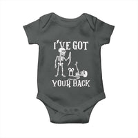 Funny I Got Your Back Baby Onesie Halloween Skeleton Skull - Wonder Print Shop