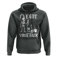 Funny I Got Your Back Hoodie Halloween Skeleton Skull - Wonder Print Shop