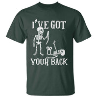 Funny I Got Your Back T Shirt Halloween Skeleton Skull - Wonder Print Shop