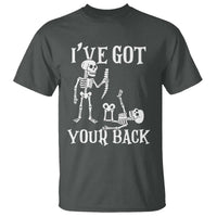 Funny I Got Your Back T Shirt Halloween Skeleton Skull - Wonder Print Shop