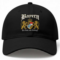 Bavarian German Pride Baseball Cap Bayern Ein Volk Ein Konig