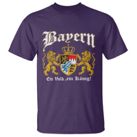 Bavarian German Pride T Shirt Bayern Ein Volk Ein Konig