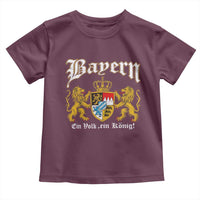 Bavarian German Pride Toddler T Shirt Bayern Ein Volk Ein Konig
