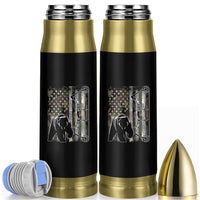 Bear Bowhunting Bow Archery Vintage Camo American Flag Bullet Tumbler - Wonder Print Shop