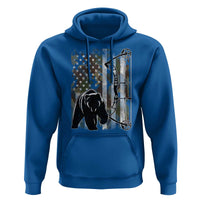Bear Bowhunting Bow Archery Vintage Camo American Flag Hoodie - Wonder Print Shop