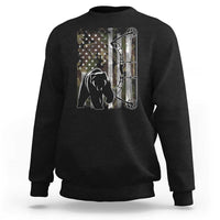 Bear Bowhunting Bow Archery Vintage Camo American Flag Sweatshirt - Wonder Print Shop
