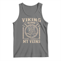 Viking Blood Runs Through My Veins Tank Top Norse Mythology Drakkar Longship - Wonder Print Shop