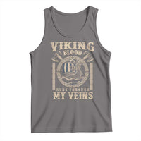 Viking Blood Runs Through My Veins Tank Top Norse Mythology Drakkar Longship - Wonder Print Shop