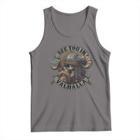 See You In Valhalla Tank Top Nordic Norse Viking Warrior Skull - Wonder Print Shop