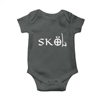 Skol Viking Heritage Axe Nordic Scandinavian Warrior Baby Onesie - Wonder Print Shop