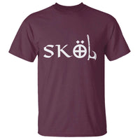 Skol Viking Heritage Axe Nordic Scandinavian Warrior T Shirt - Wonder Print Shop