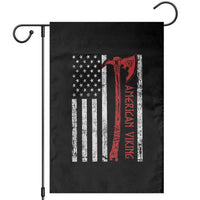 American Viking Garden Flag Norse Mythology Axe USA Flag - Wonder Print Shop